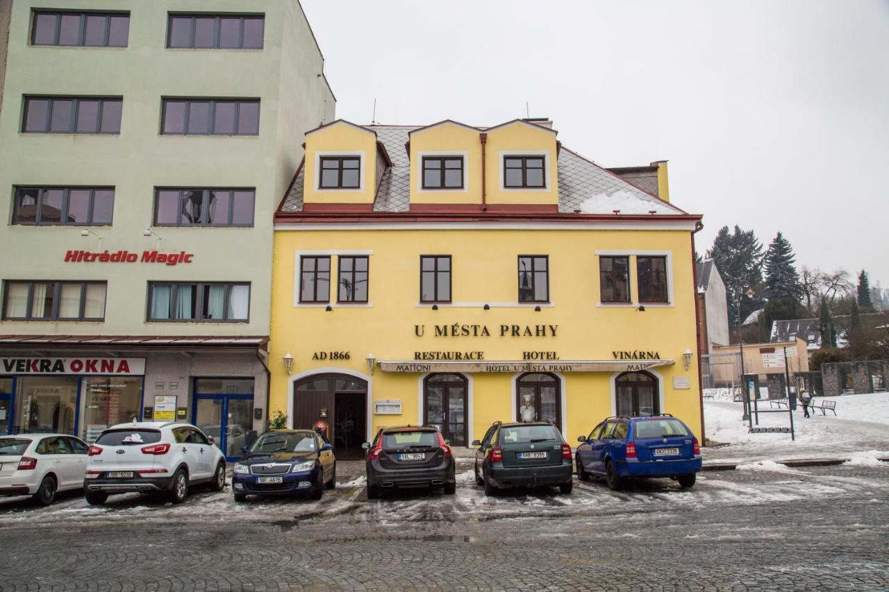 Hotel U Mesta Prahy Náchod Εξωτερικό φωτογραφία